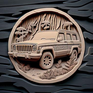 3D model Jeep Cherokee SJ (STL)